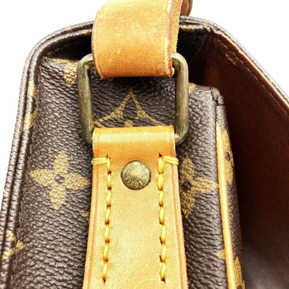 LOUIS VUITTON Brown Monogram Shoulder Bag - Picture 10 of 10